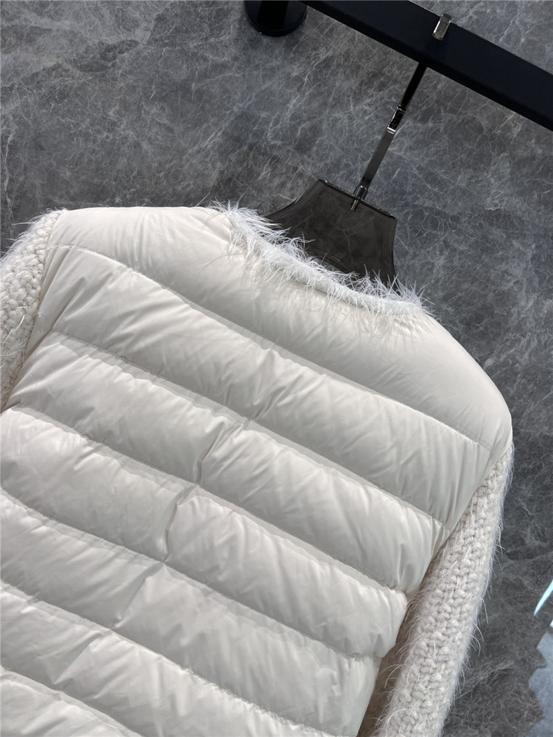 Moncler cardigan down jacket