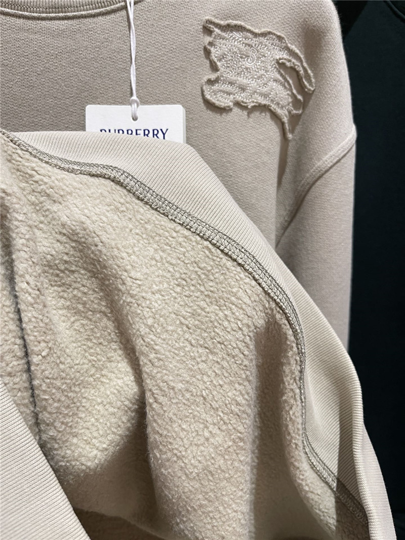 Bv*b*rry crocodile patch sweatshirt grey