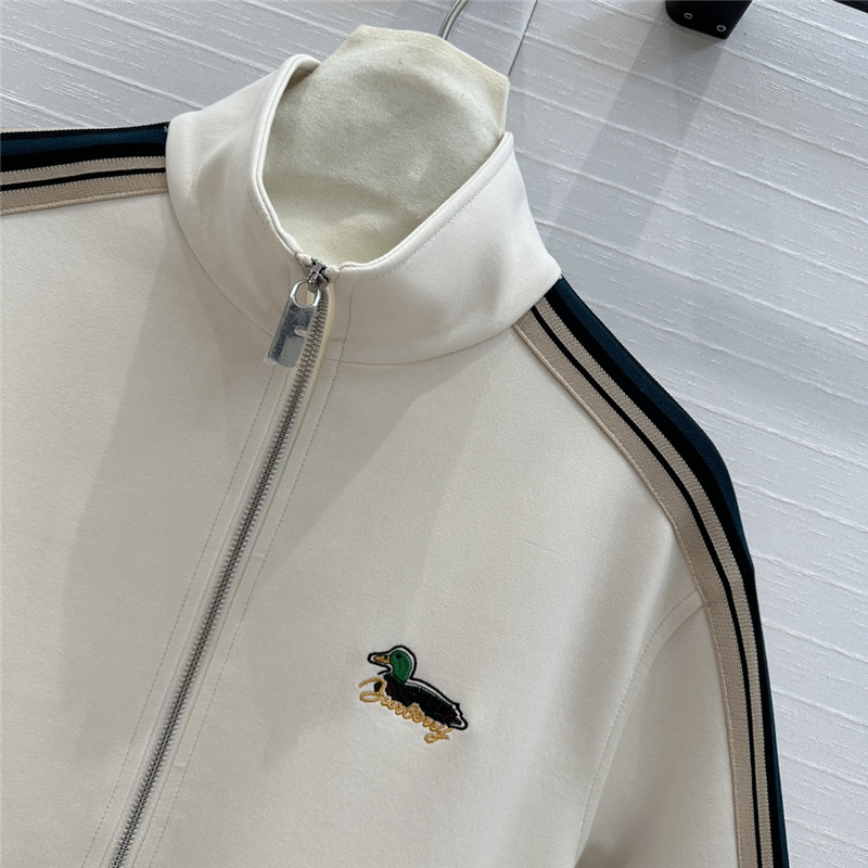 Bv*b*rry contrast web sleeve tracksuit