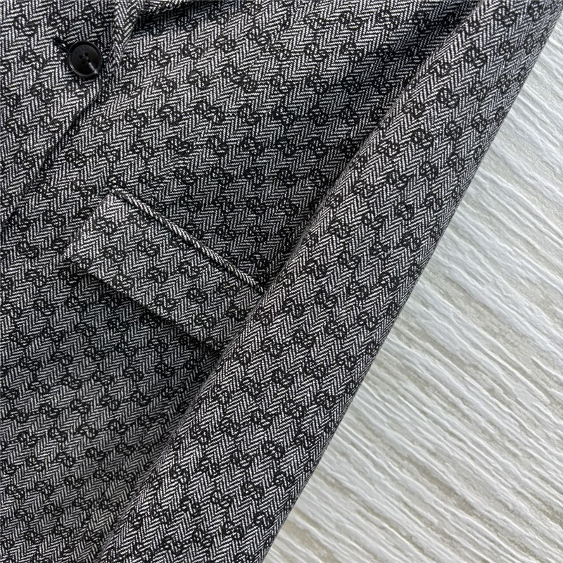 Gvc*1 lapel suit jacket