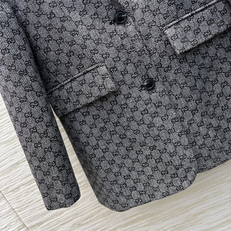 Gvc*1 lapel suit jacket