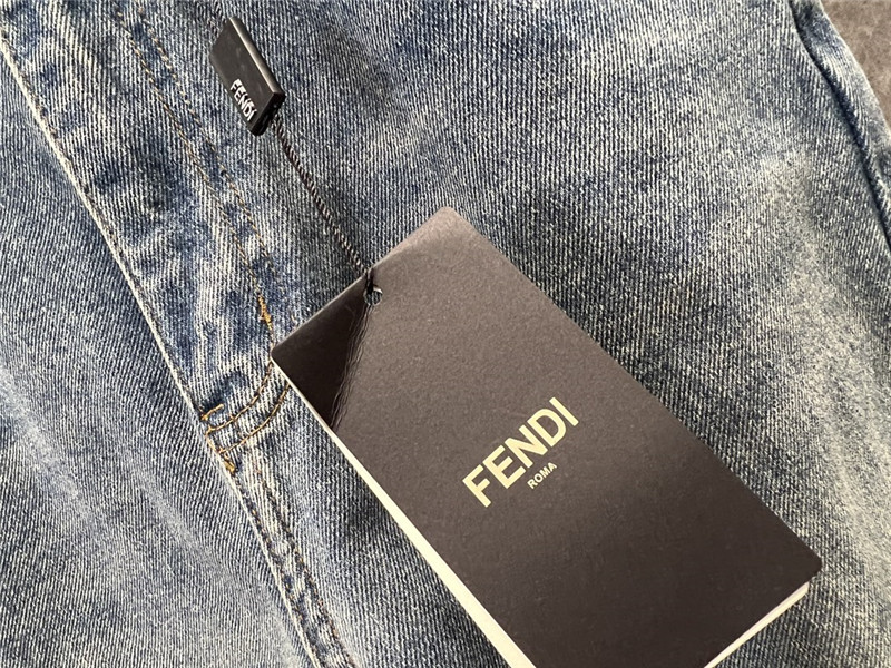 F**di denim trousers