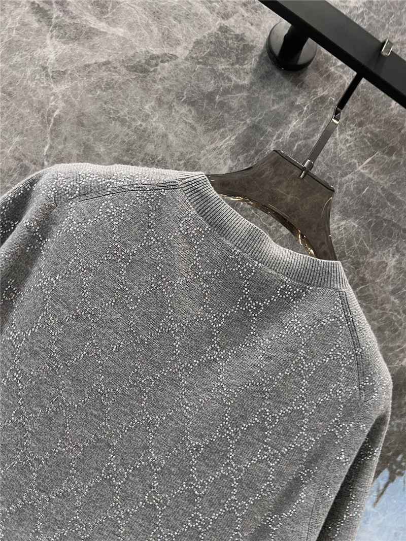 Gvc*1 gg rhinestone jumper grey