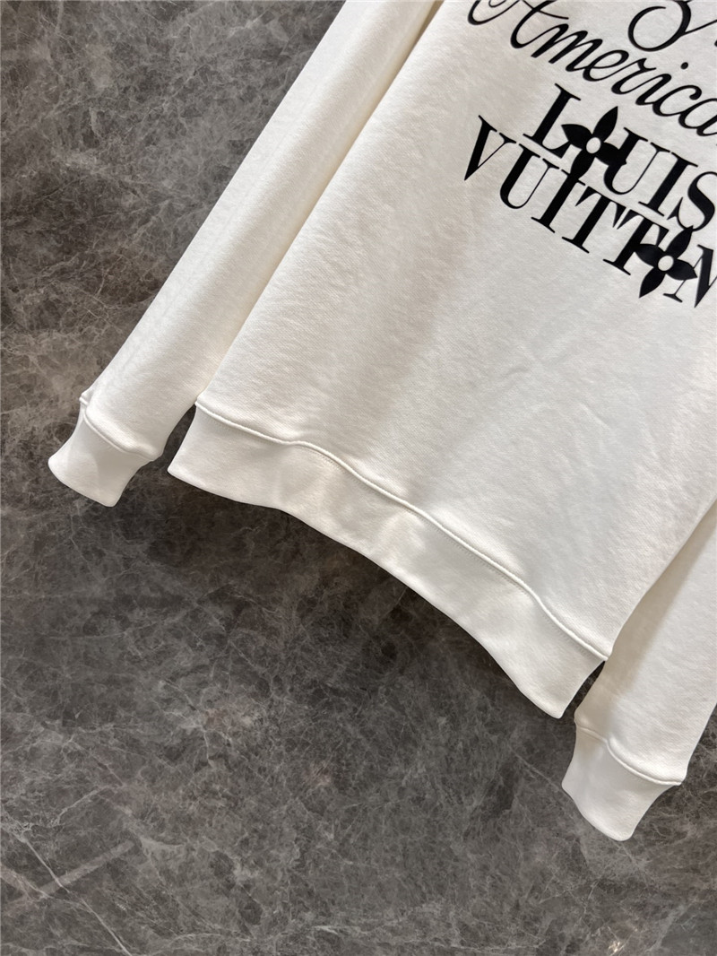LV x AC Chain Printed Sweatshirt White