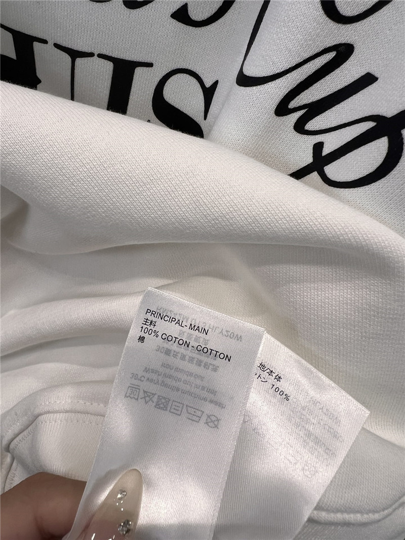 LV x AC Chain Printed Sweatshirt White