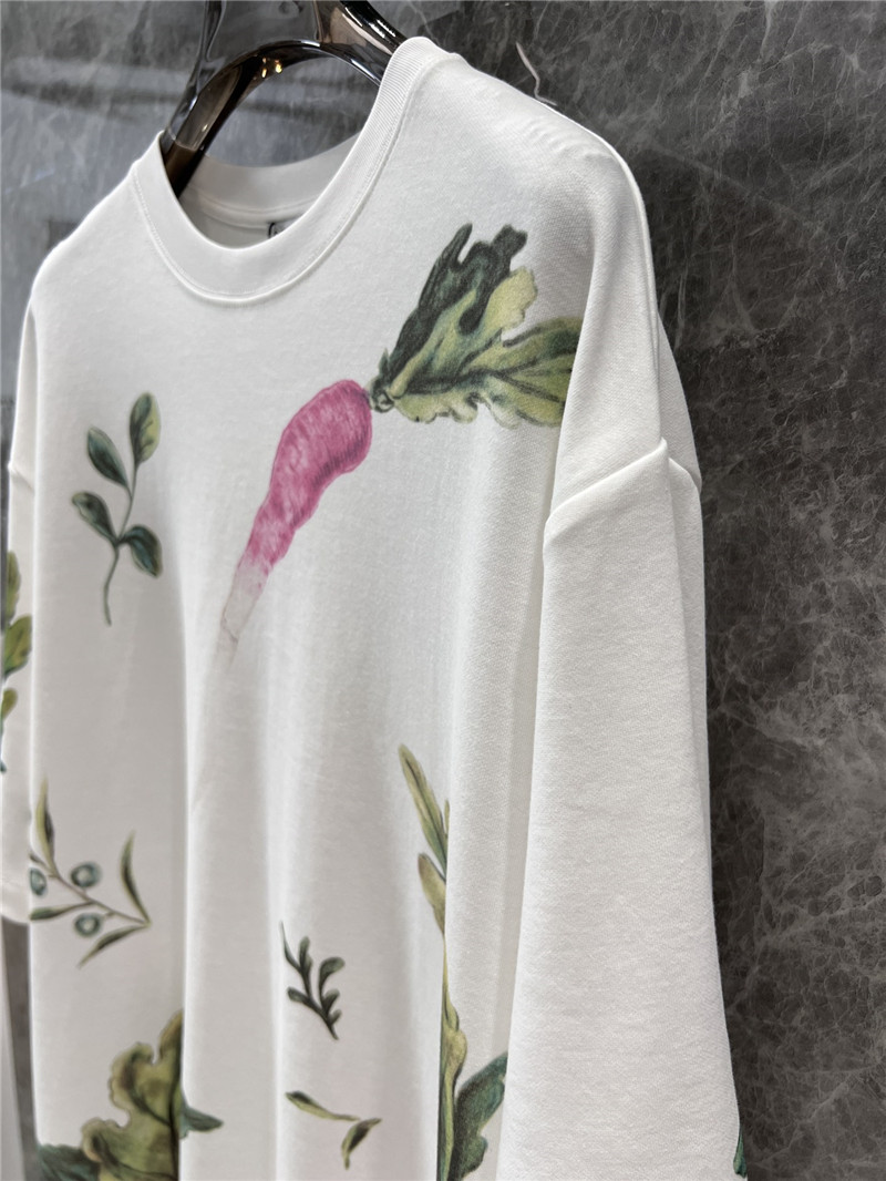 L0ew* round neck short sleeve t-shirt