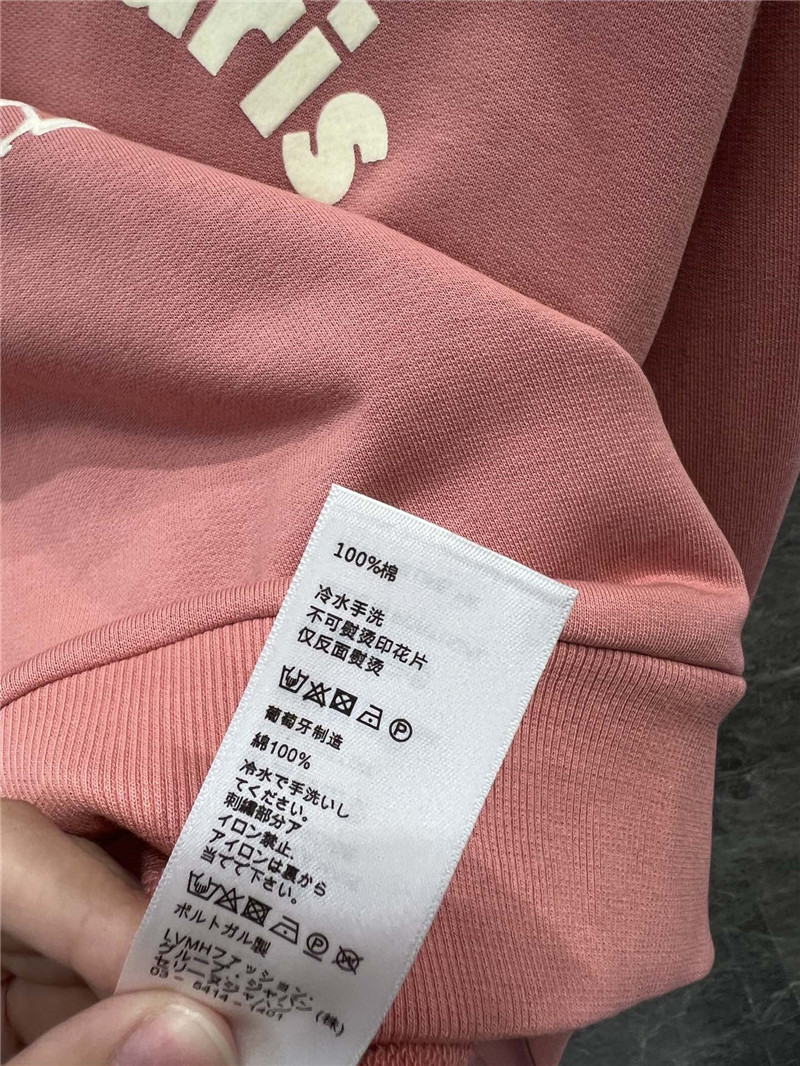 Ce1i*e triomphe cotton fleece sweatshirt pink