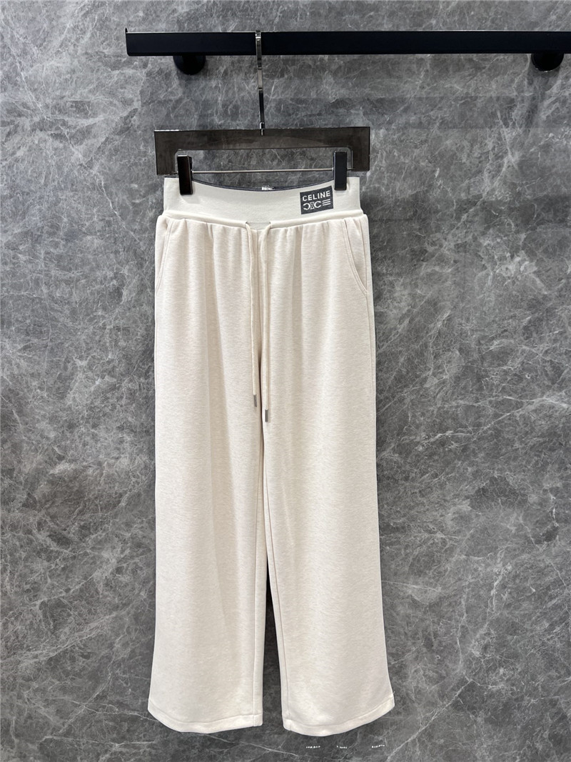 Ce1i*e casual straight trousers