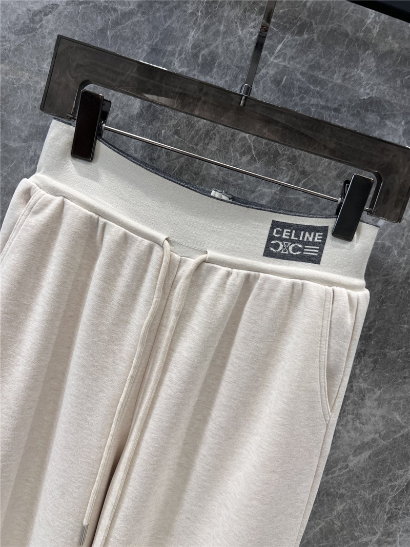 Ce1i*e casual straight trousers