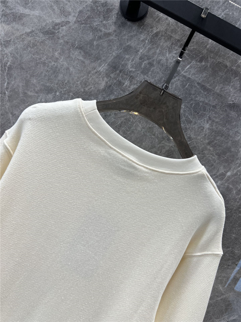 Gvc*1 cartoon cotton sweatshirt ivory