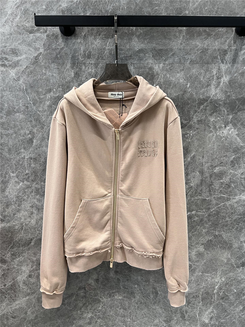 M1um1u zipper jacket