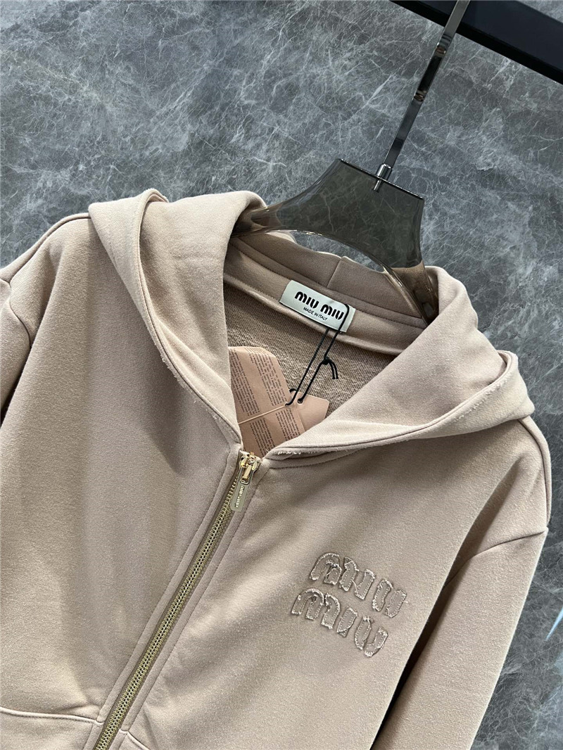 M1um1u zipper jacket