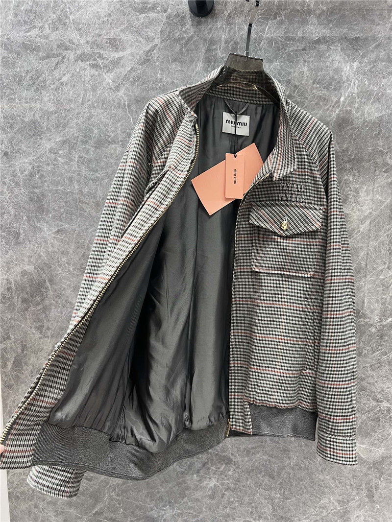 M1um1u drop shoulder jacket