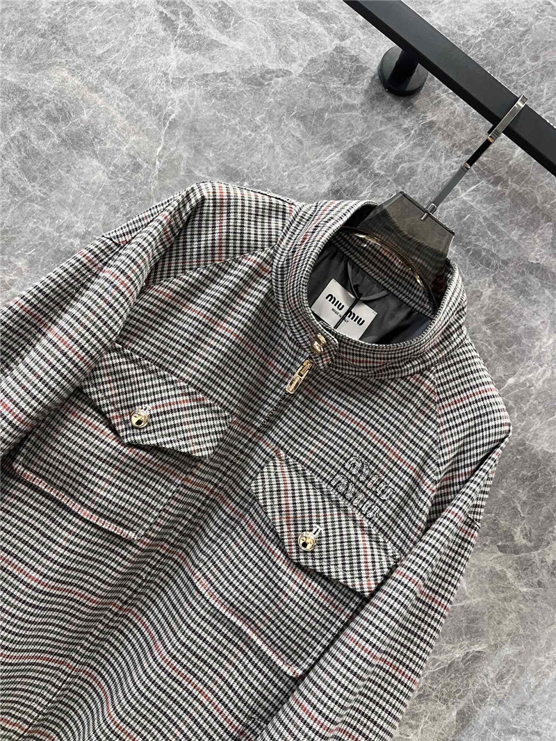 M1um1u drop shoulder jacket