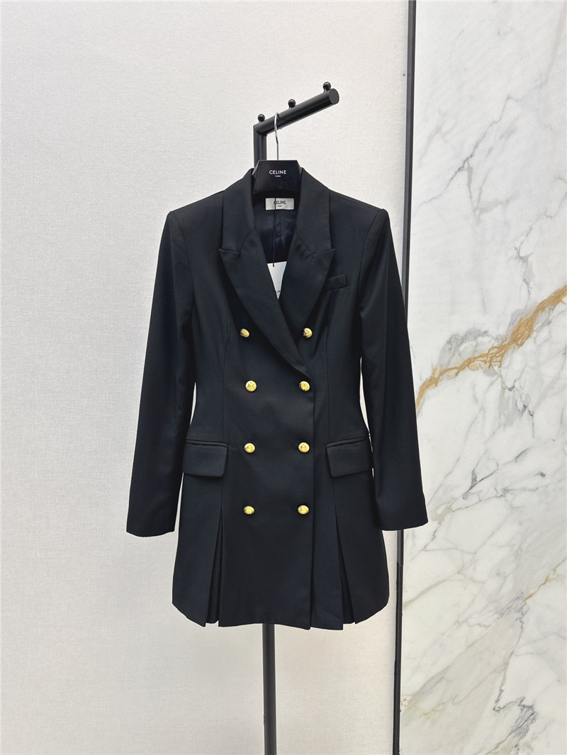 Ce1i*e double breasted dress