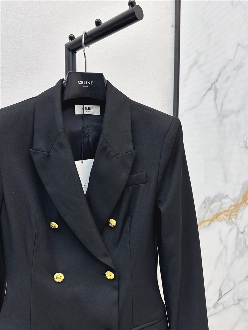 Ce1i*e double breasted dress