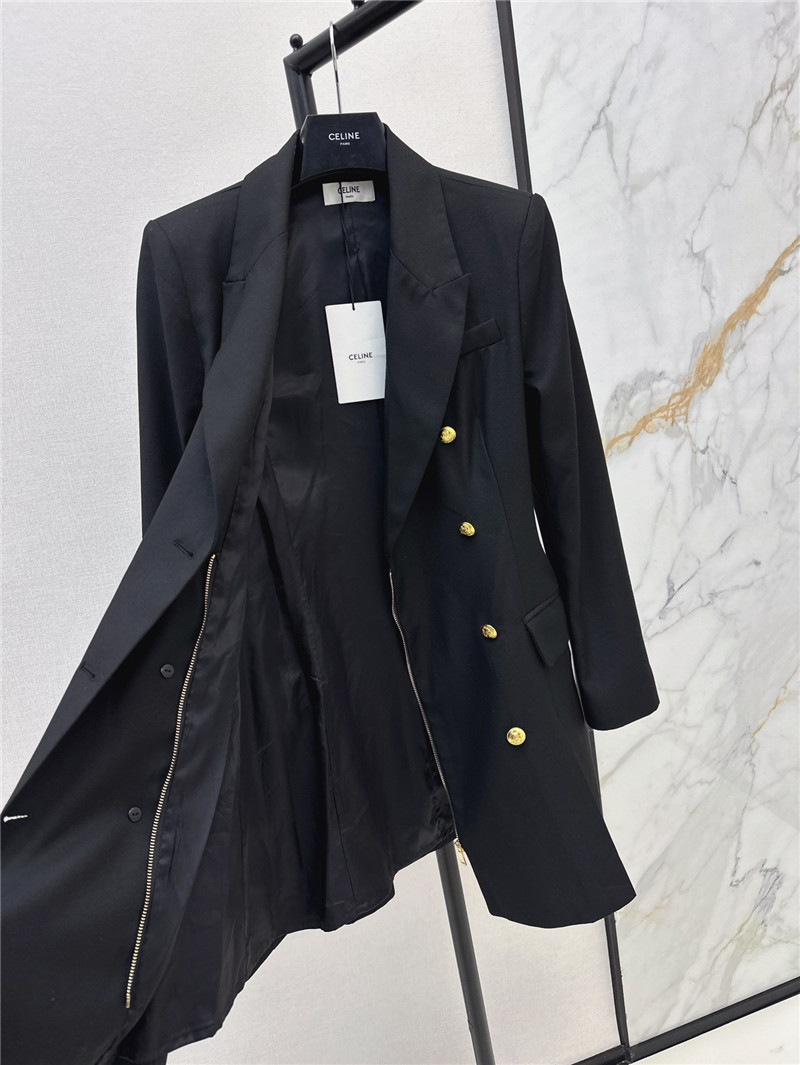 Ce1i*e double breasted dress