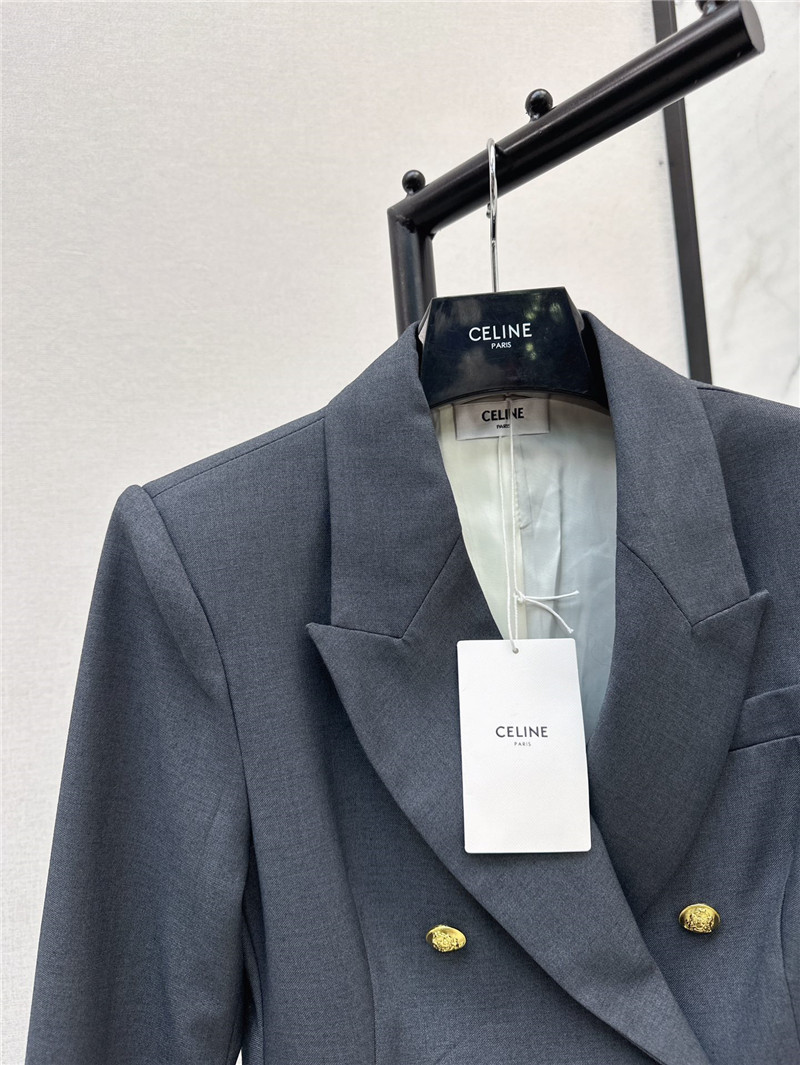 Ce1i*e double breasted dress