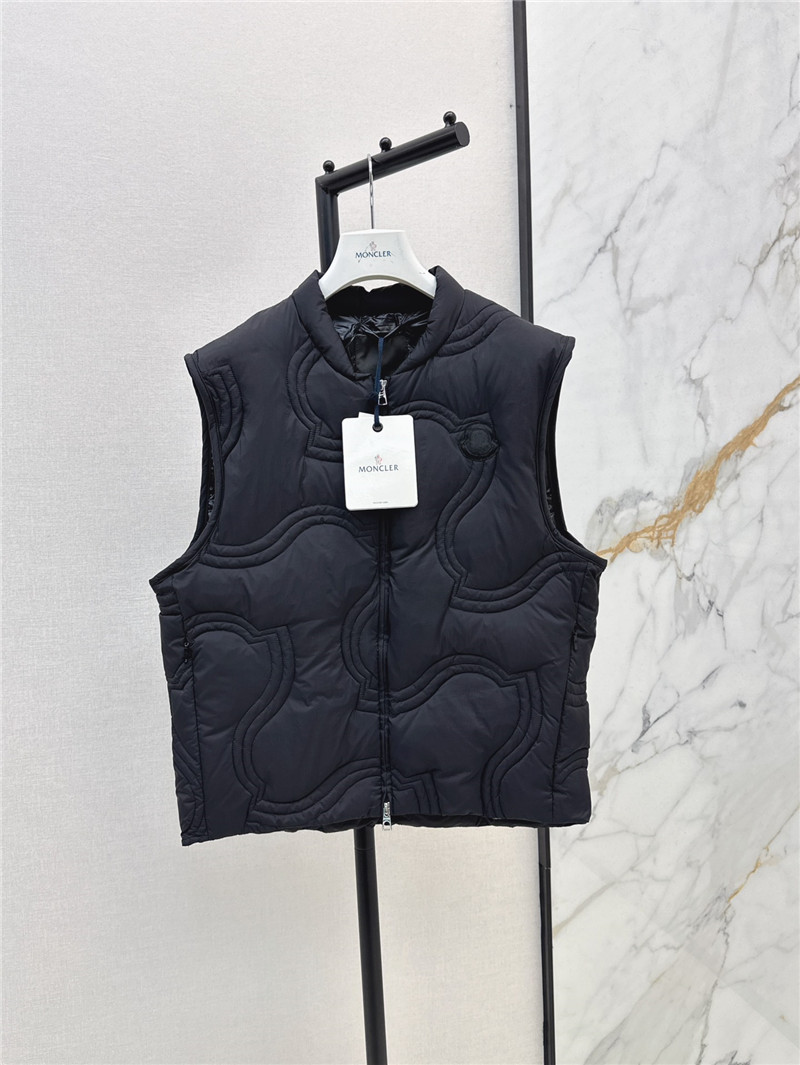 Moncler quilted down vest