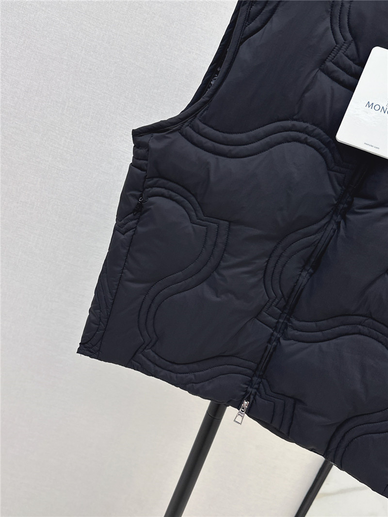 Moncler quilted down vest