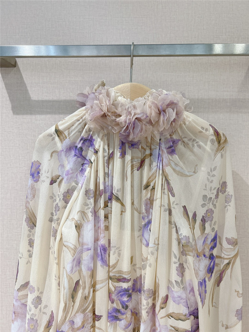 zimm classic balloon sleeve top