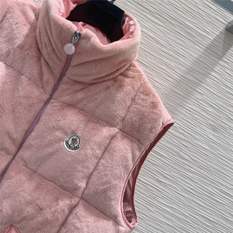 Moncler drawstring vest down jacket