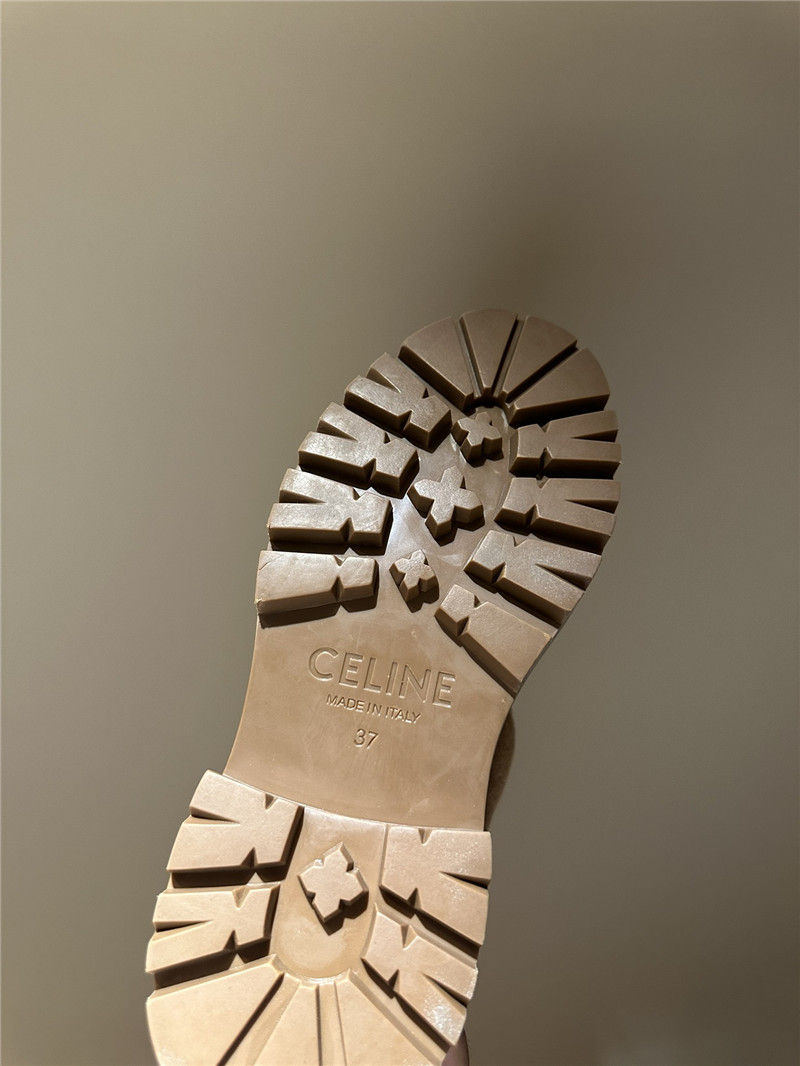 Ce1i*e bulky high boot with triomphe tassels