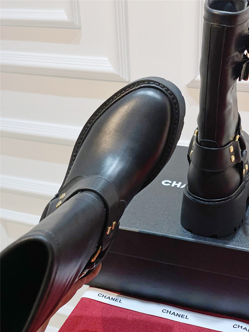 Ce1i*e bulky 45 mid biker boots