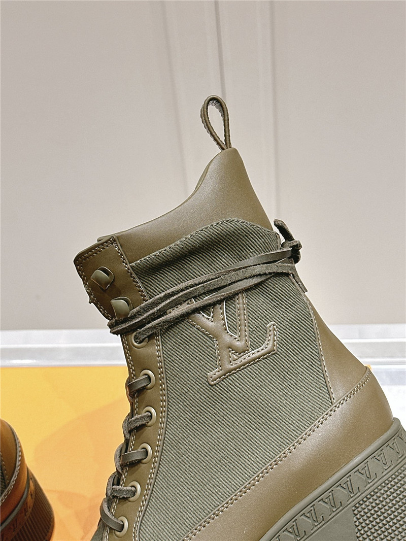 l0vis Vvtt0n laureate platform desert boot in green