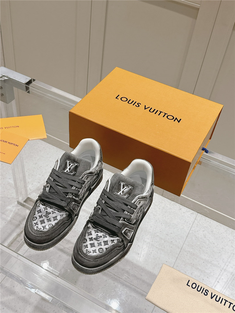 l0vis Vvtt0n lv gray trainer sneaker