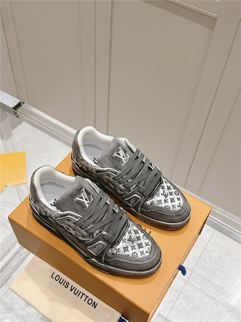 l0vis Vvtt0n lv gray trainer sneaker