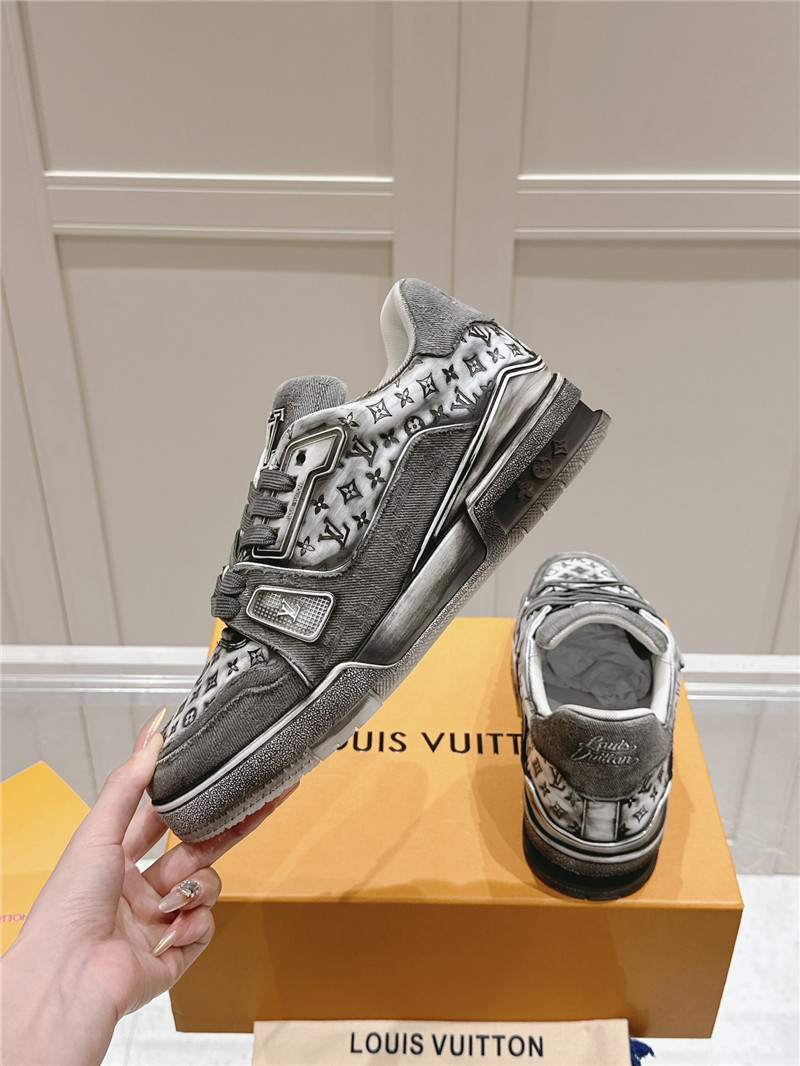 l0vis Vvtt0n lv gray trainer sneaker