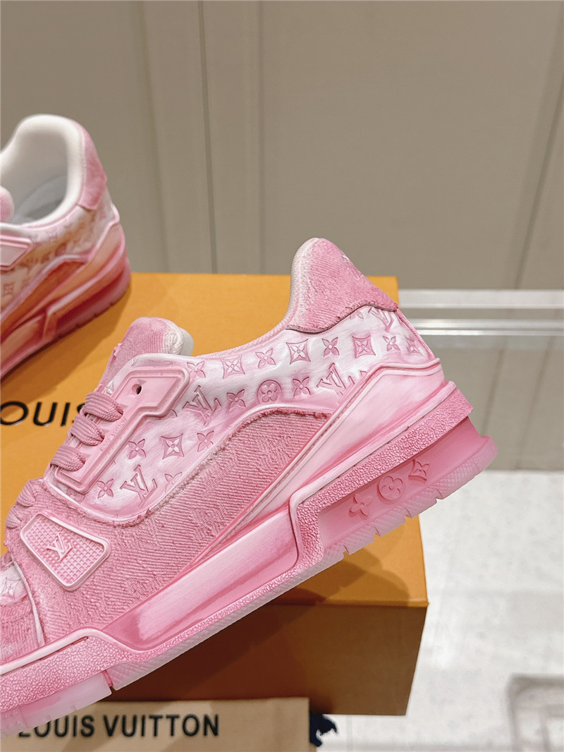 l0vis Vvtt0n lv trainer sneaker rose red