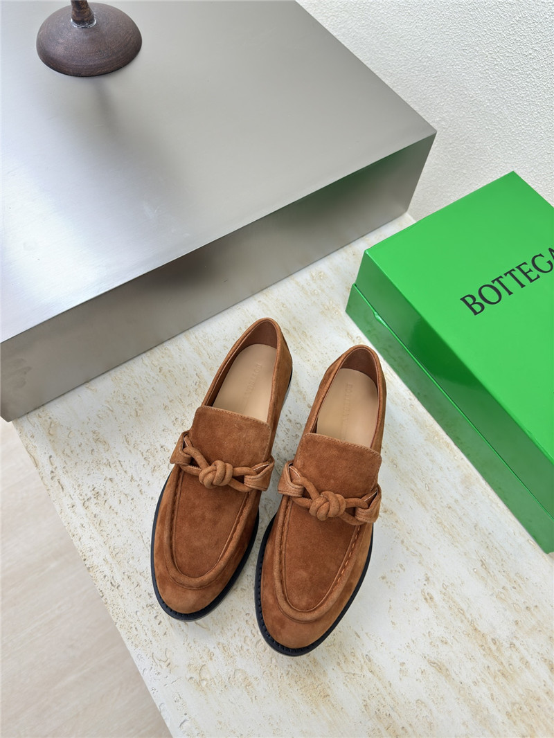 b0tt*ga Ven*ta astaire loafer in caramel suede