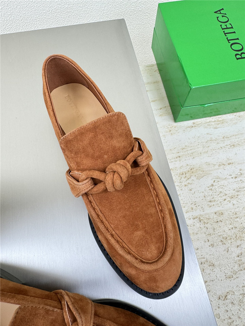 b0tt*ga Ven*ta astaire loafer in caramel suede
