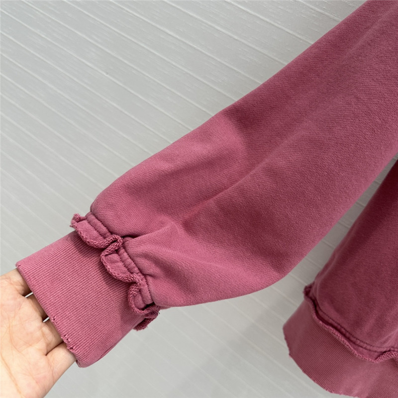 M1um1u sweatshirt + shorts set