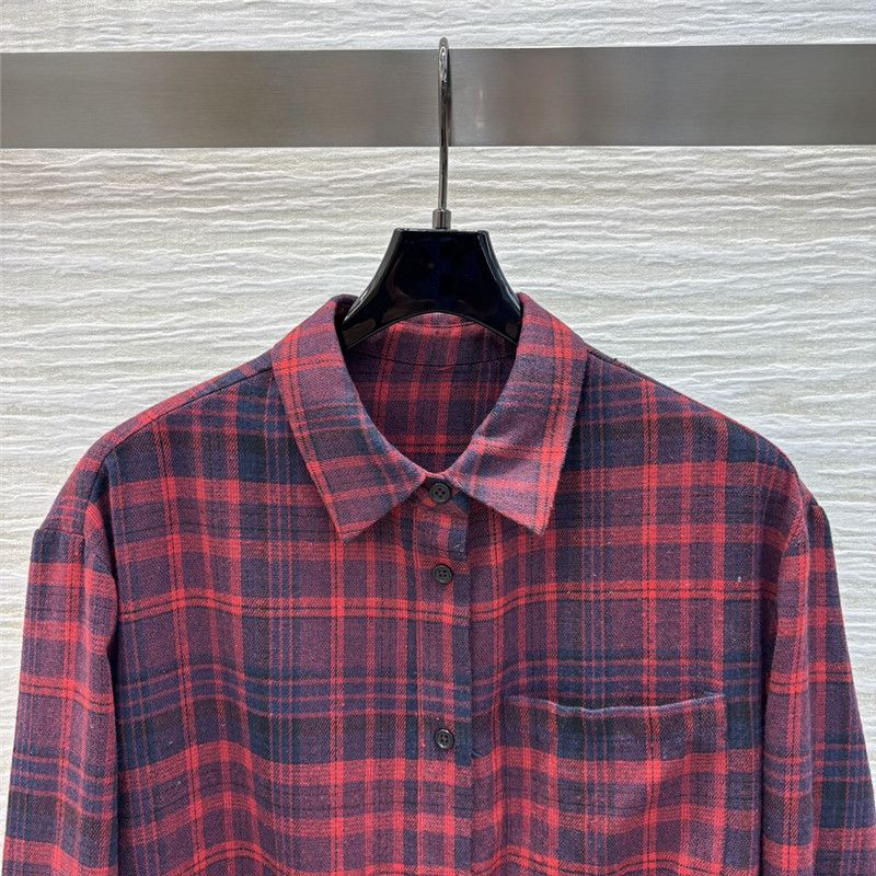 Bv*b*rry vintage check shirt