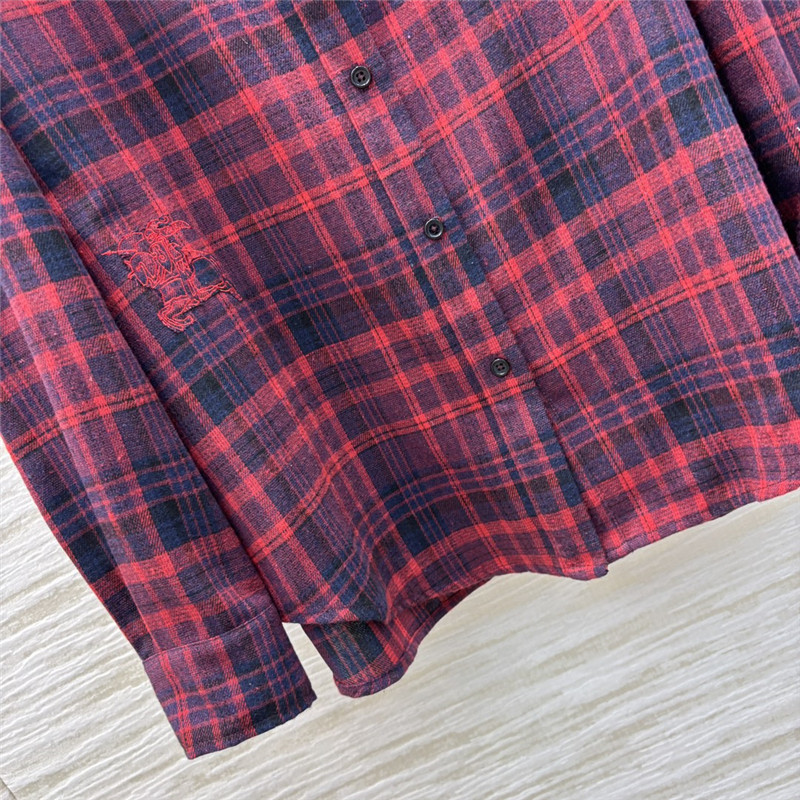 Bv*b*rry vintage check shirt