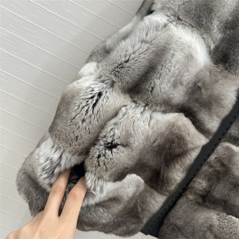 D10r horizontal striped vest jacket