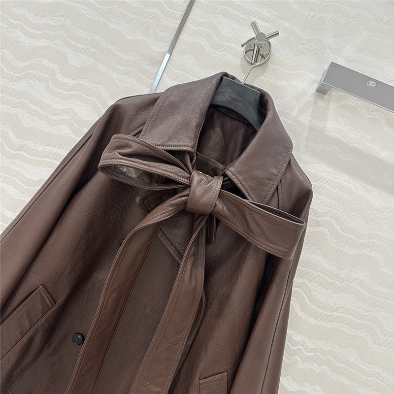 L0ew* stylish leather jacket