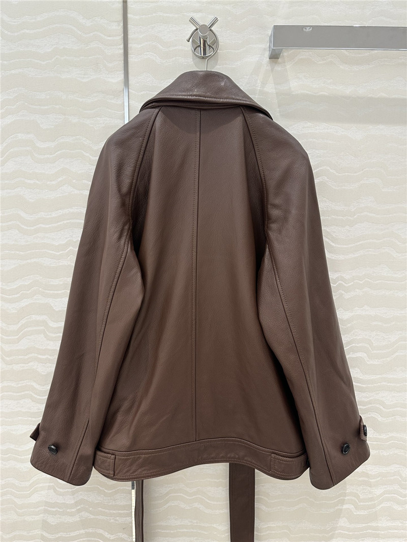 L0ew* stylish leather jacket