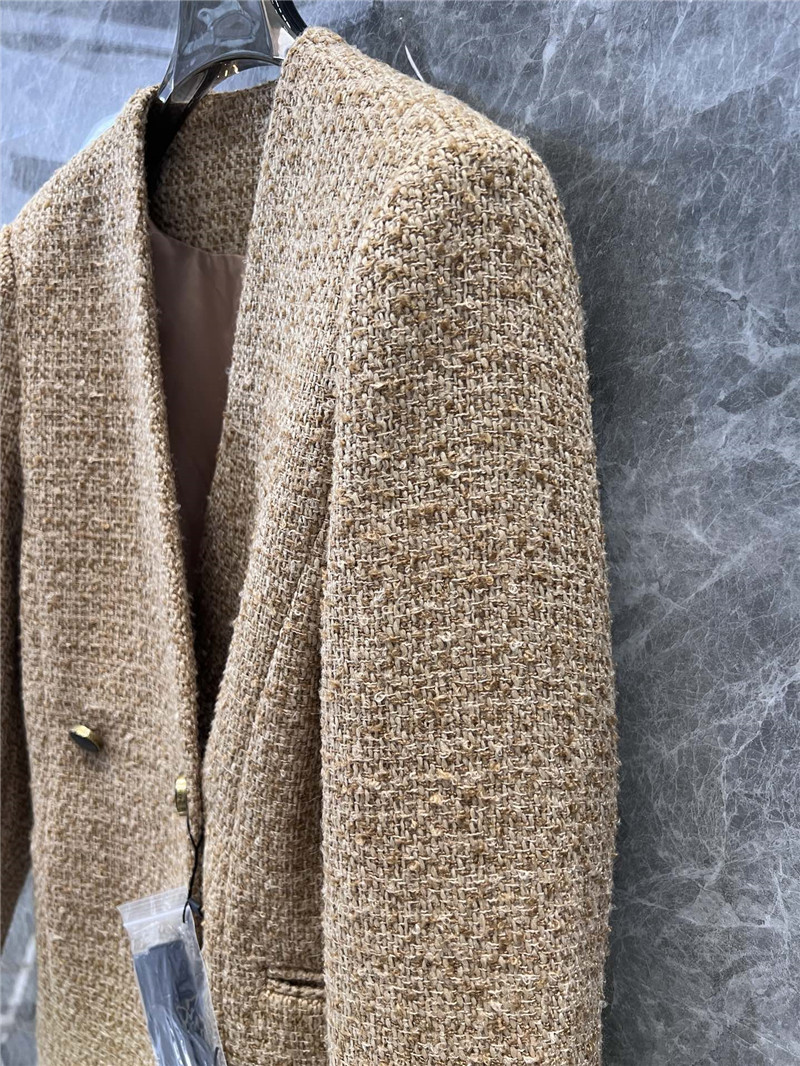 Y51 v -neck two -grain jacket