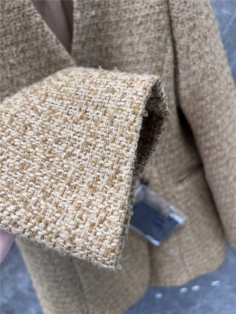 Y51 v -neck two -grain jacket