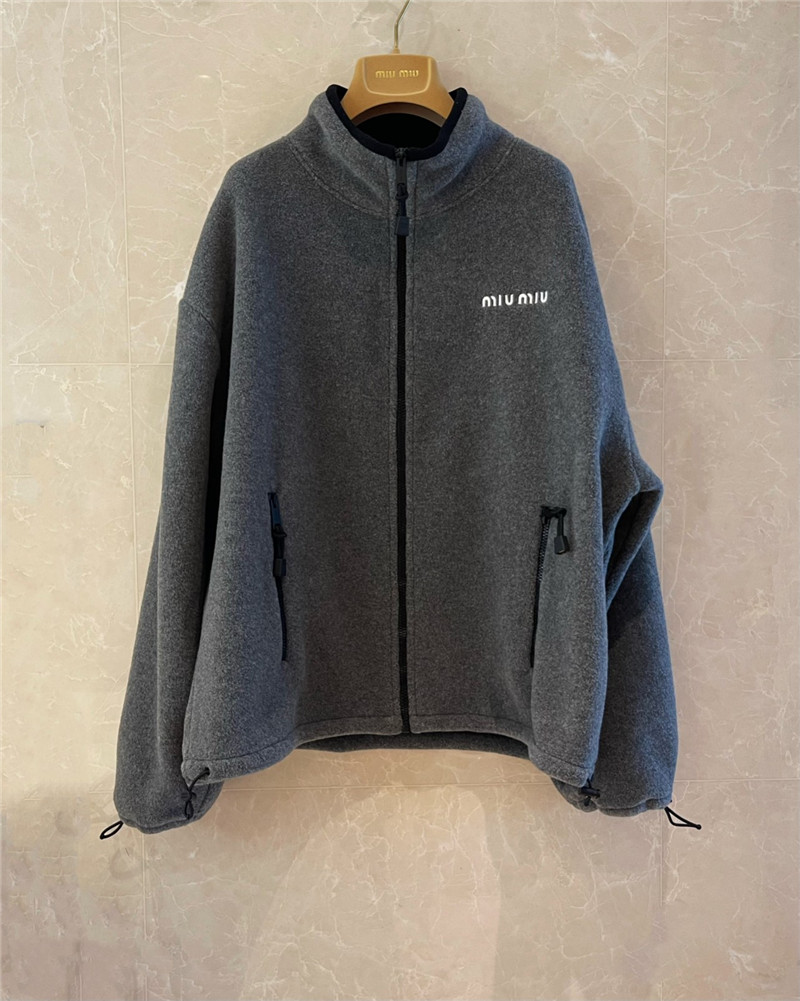 M1um1u wool casual jacket