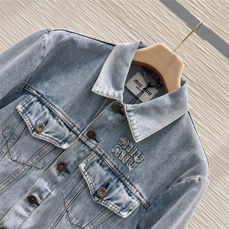 M1um1u denim jacket