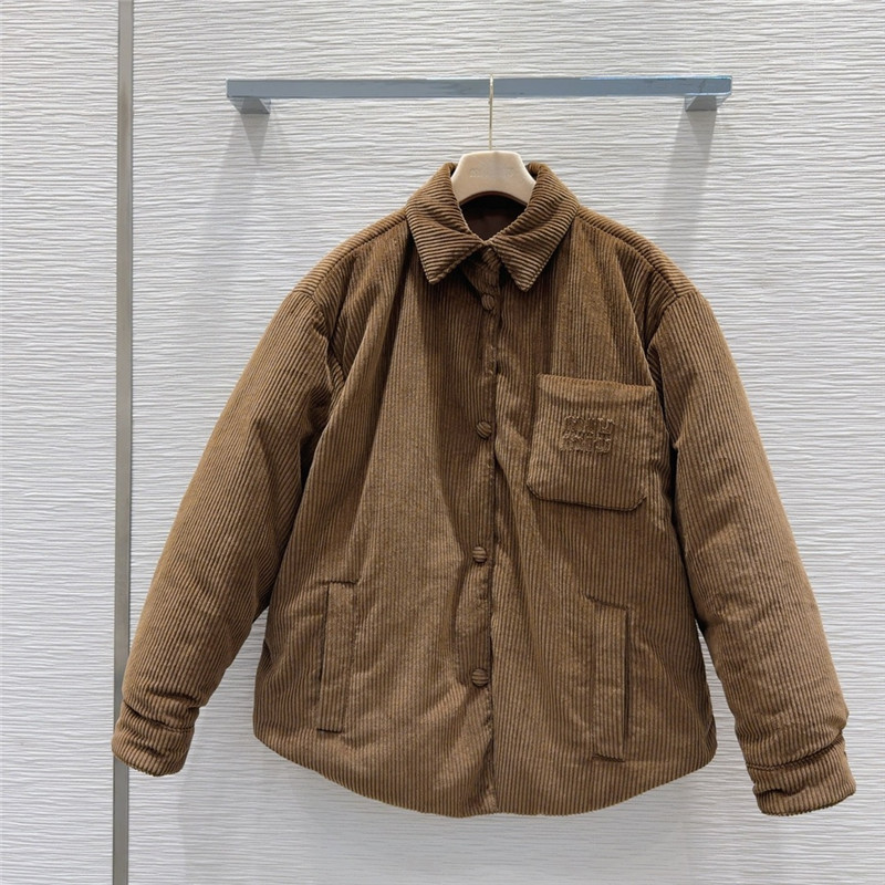 M1um1u retro down jacket