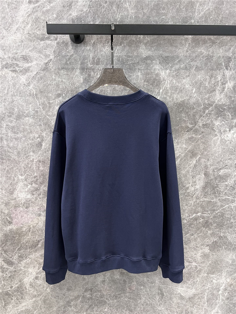 Ce1i*e logo cotton jersey sweatshirt in navy