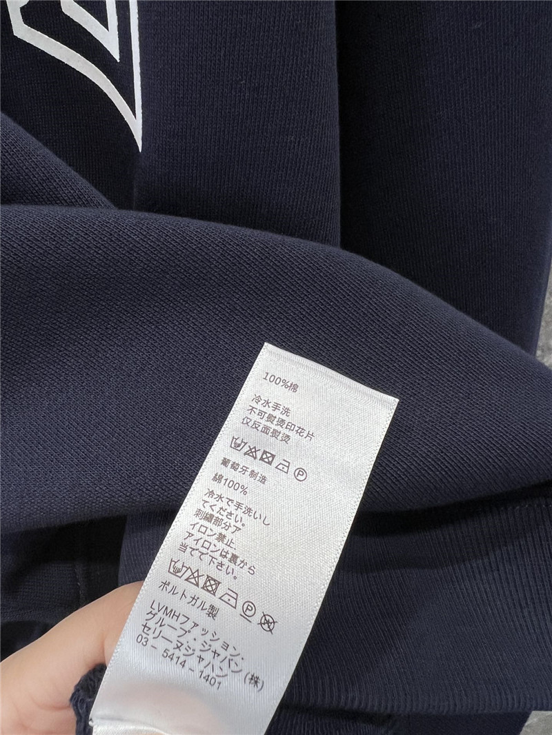 Ce1i*e logo cotton jersey sweatshirt in navy