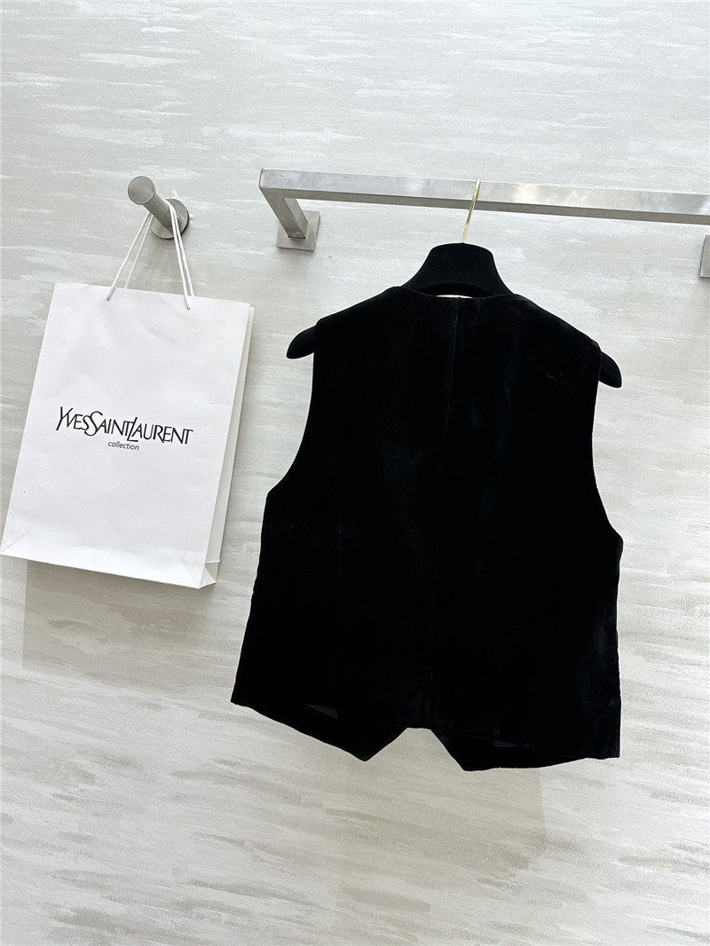 Y51 velvet vest
