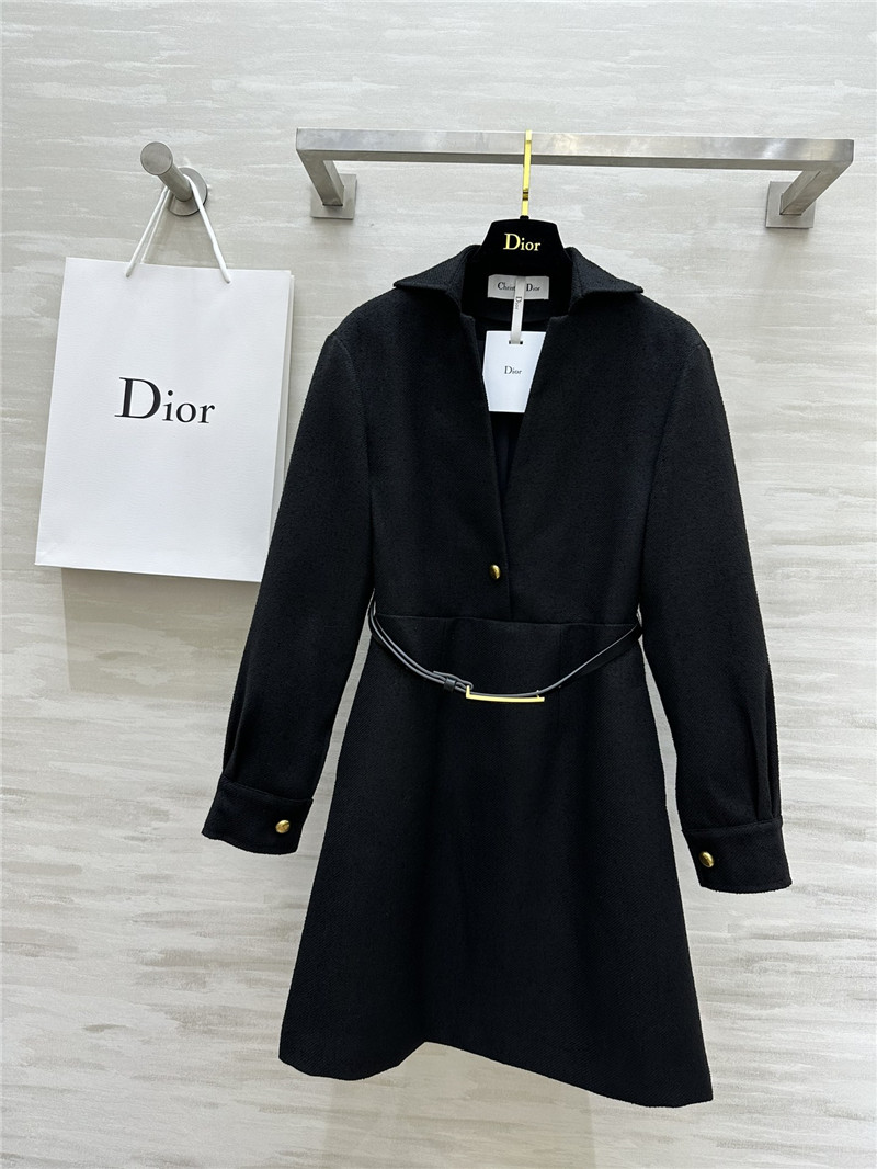 D10r deep v neck dress